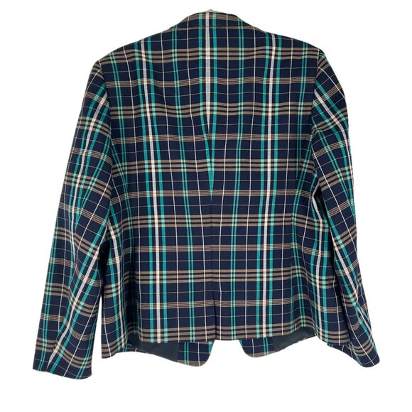 Hugo Boss Jilesa Plaid Blazer Jacket - Picture 3 of 7